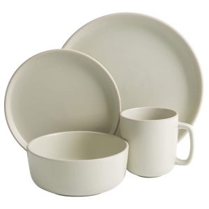 16 Piece Round Kitchen Dinnerware Set